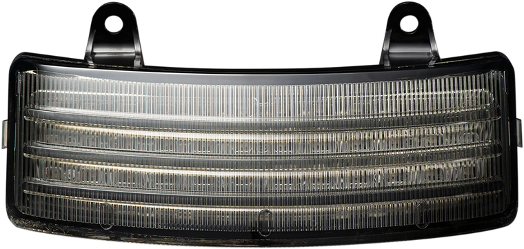 Custom Dynamics - TriBar LED Light - Smoke - LED Tribar Taillight - PB-TRI-4-SMOKE