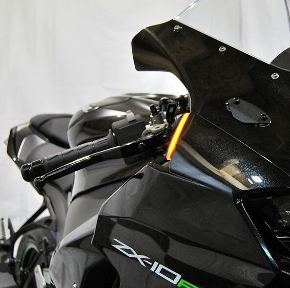 New Rage Cycles - Front Led Turn Signals Kaw - ZX10-FS-20