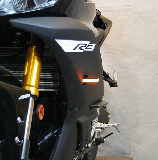 New Rage Cycles - Front Led Turn Signals Yam - R3-FB