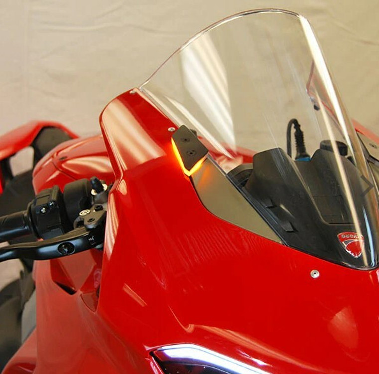 New Rage Cycles - Mirror Block Off Turn Signals Duc - V2-MBO New Rage Cycles - Mirror Block Off Turn Signals Duc - V2-MBO