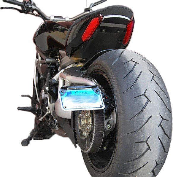 New Rage Cycles - Side Mount License Plate Duc - 1260-SIDE
