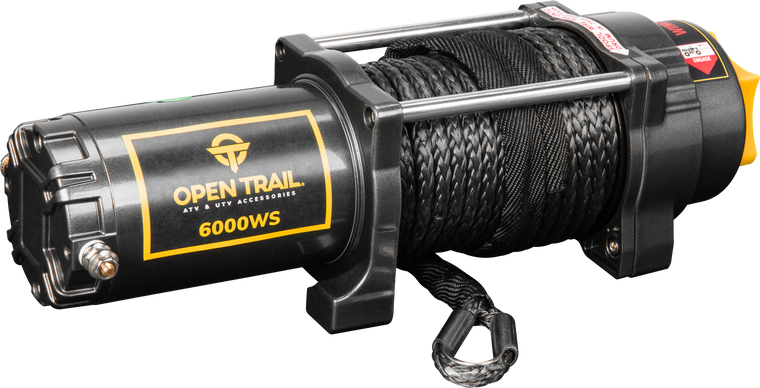 Open Trail - 6000lb Wide Winch Synthetic Rope - 460-0134
