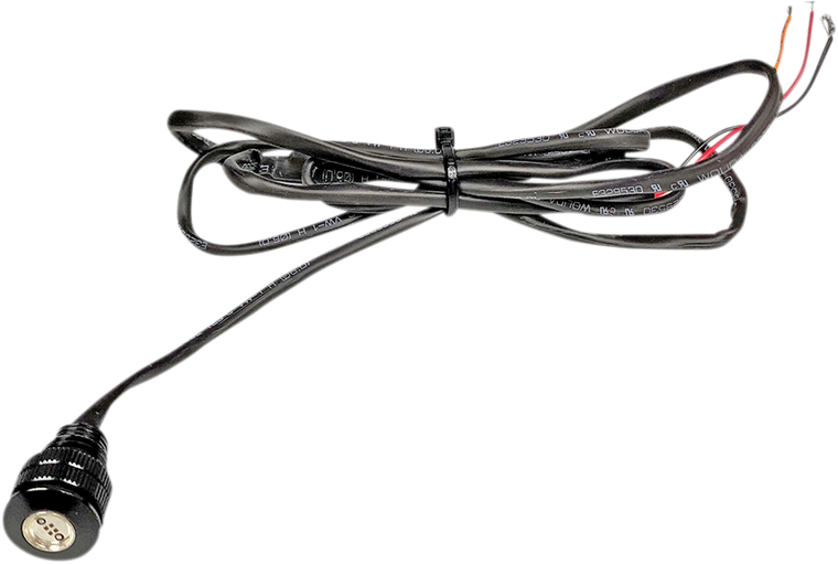 Custom Dynamics - Boltz Lighting - Black Trim - Amber/White LED - Amber/White LED Boltz - CD-BOLT-AW-B