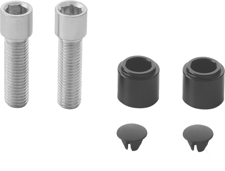 Rizoma - Stealth Naked Mounting Kit Black - BSN900B Rizoma - Stealth Naked Mounting Kit Black - BSN900B