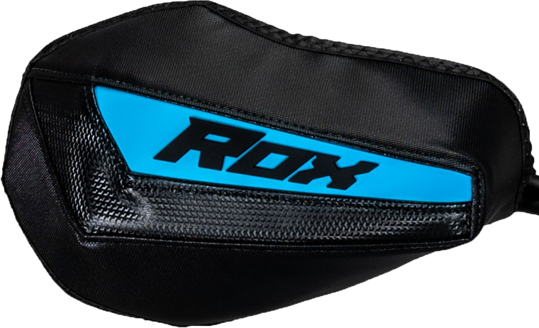 Rox - Gen 3 Flex-tec Handguards Blk/lt Blue - FT3-HG-OV