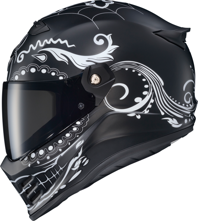 Scorpion Exo - Covert Fx Full Face Helmet El Malo White/matte Black Xl - CFX-1206