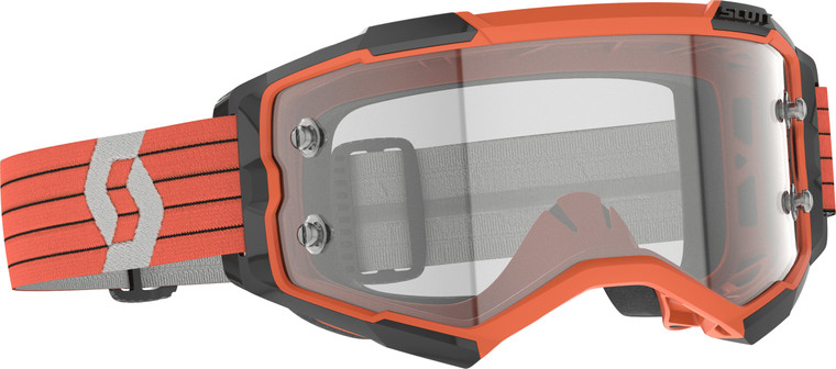 Scott - Fury Goggle Orange/grey Clear Works - 274514-1011113