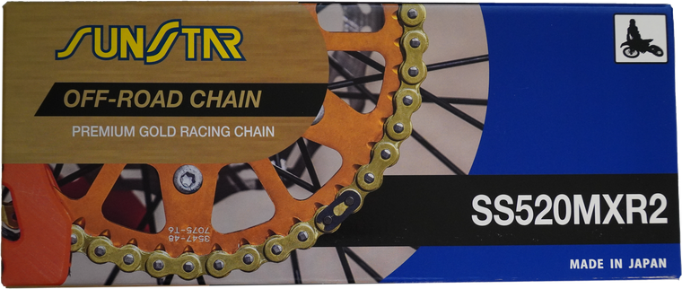 Sunstar - Chain Mxr2 Non-sealed 520x116 Gld/gld - SS520MXR2-116