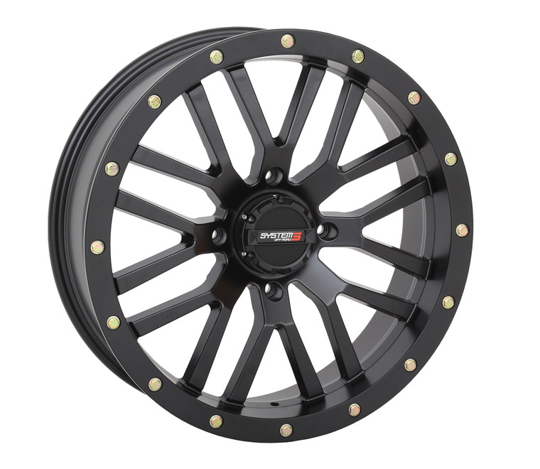 System 3 - St3 Wheel 20x7 4+2.5 (+10mm) 4/156 4 Matte Black - 20S3-1156