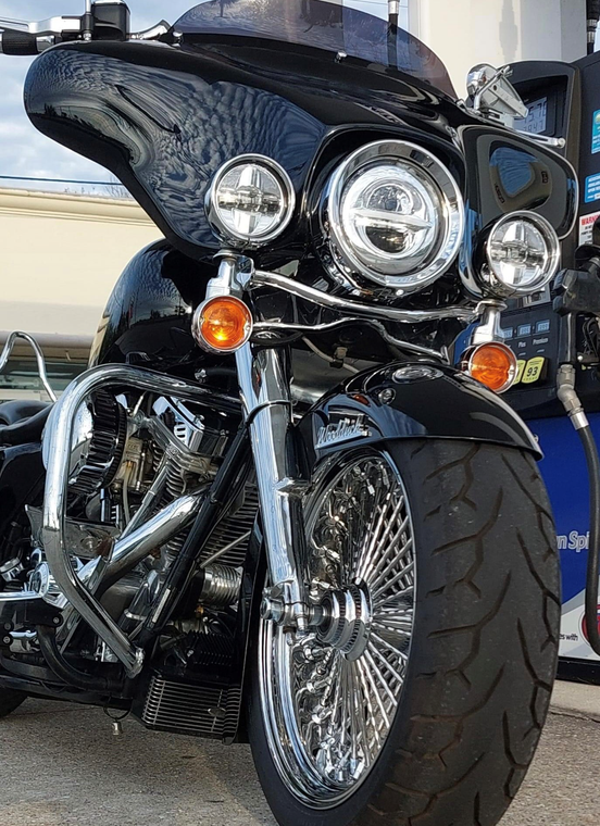 Ultracool - Front Mount Oil Cooler Evo/tc Tour `94-08 Glos Blk - RF-1G