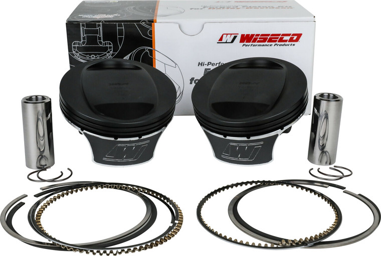 Wiseco - Black Edition Piston Kit Tc 103 Cid 10.5:1 +.010 Cooled - K2795