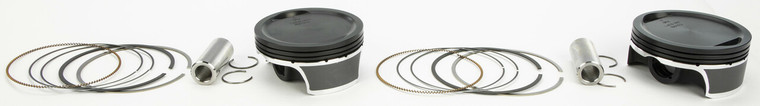 Wiseco - Black Edition Piston Kit Tc 103 Cid 9:1 +.010 - K2789