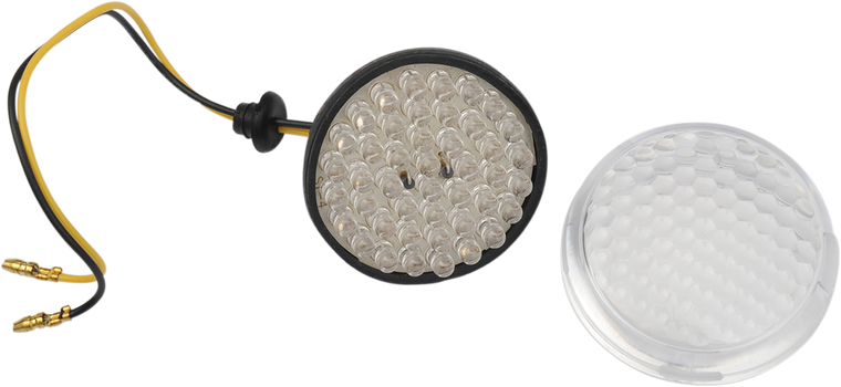 Drag Specialties - Amber Deuce Style Signals - Rear - LED Turn Signal Conversion Kit - 162460