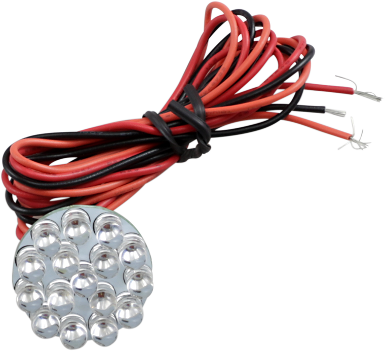 Custom Dynamics - 1" Universal LED Cluster - Red - Universal LED Clusters - GEN-100-R