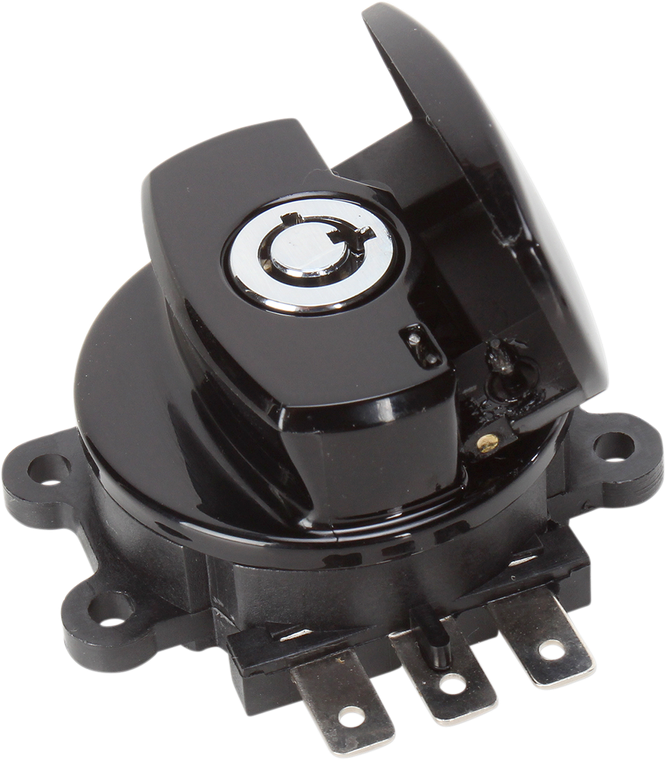 Drag Specialties - Side Hinge Ignition Switch - Gloss Black - Side Hinge Ignition Switch - 21-0209GB
