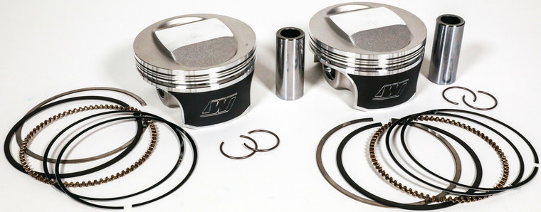 Wiseco - Tracker Piston Kit Evo Flat Big Twin 1340 8.5:1 Std - K0215PS
