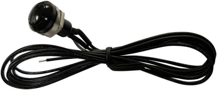 Drag Specialties - Mini Push-Button Switch - Black - Mini Push-Button Switch - 370338