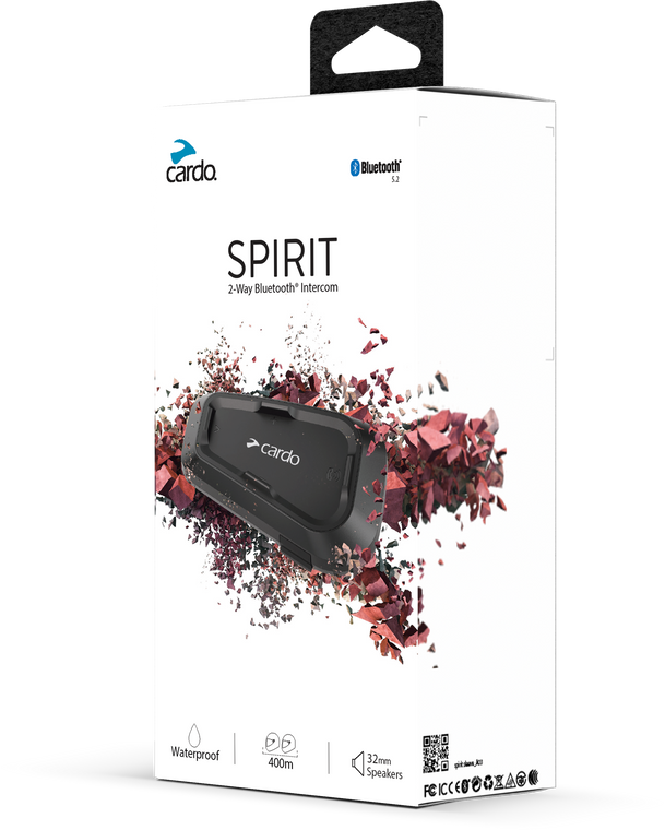 Cardo - Spirit Bluetooth Headset Single - SPRT0001