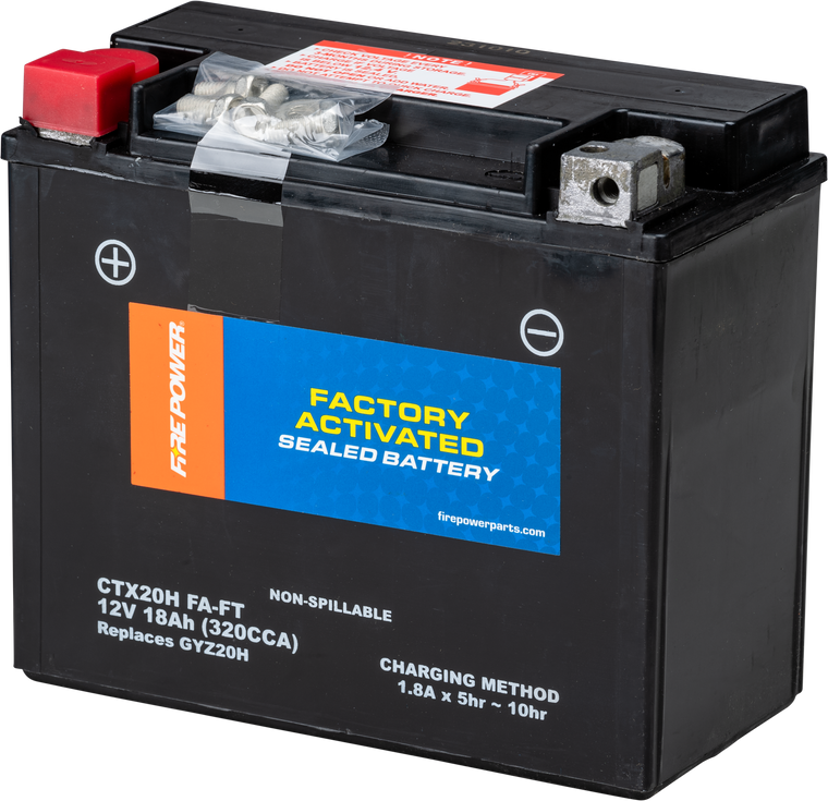 Fire Power - Battery Ctx20h (fa) Ft Sealed Factory Activated - CTX20H (FA) FT