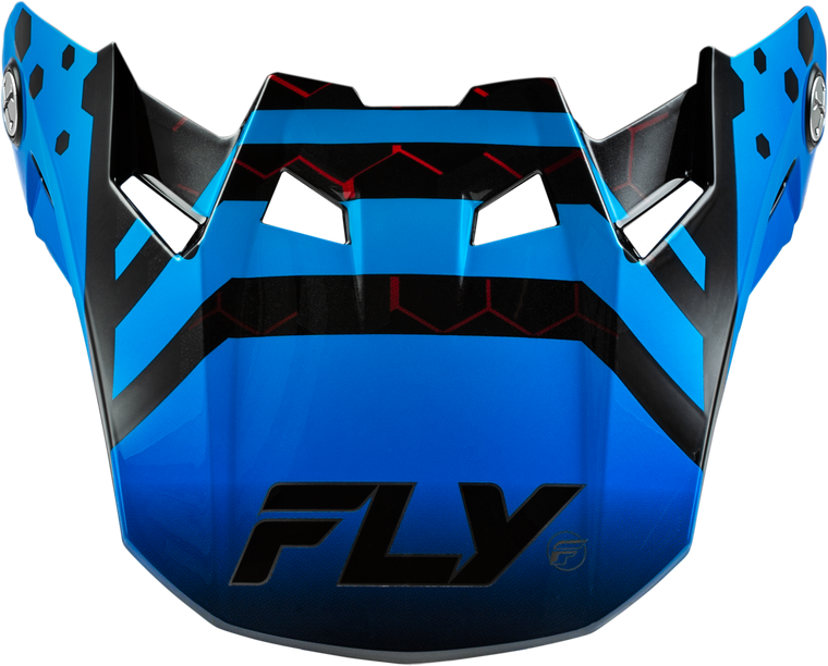 Fly Racing - Formula Cc Tektonic Visor Black/blue/red Md/lg - 73-4335