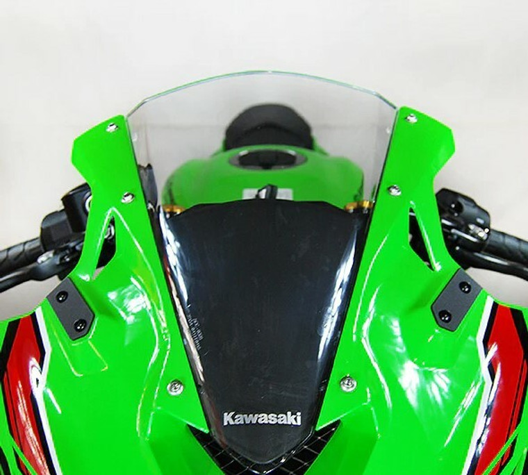 New Rage Cycles - Mirror Block Off Plates Kaw - ZX4-MBO New Rage Cycles - Mirror Block Off Plates Kaw - ZX4-MBO