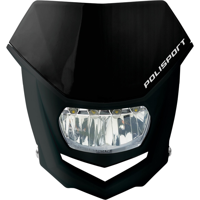 Polisport - Halo Headlight Led Black/black - 8667100011 Polisport - Halo Headlight Led Black/black - 8667100011