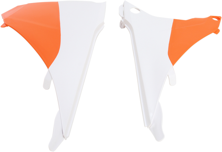 Acerbis - Cover Airbox Ktm Wht/org - 2374121088