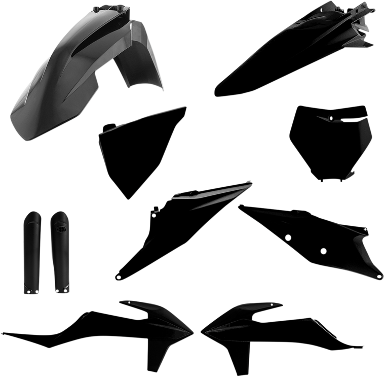 Acerbis - Plastic Kit F Ktm Bk - 2726490001