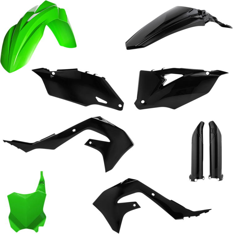 Acerbis - Plastic Kit F Kx250f G/bk - 2736291089