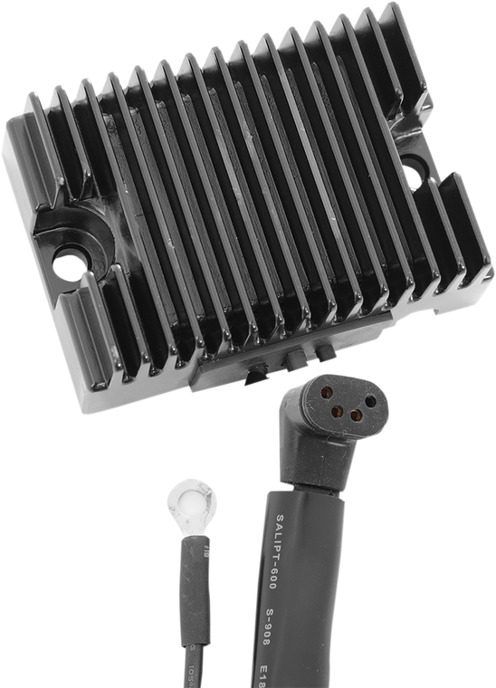 Drag Specialties - Regulator - Big Twin '70-'75 - Black - Solid-State Regulator - 74510-70BK
