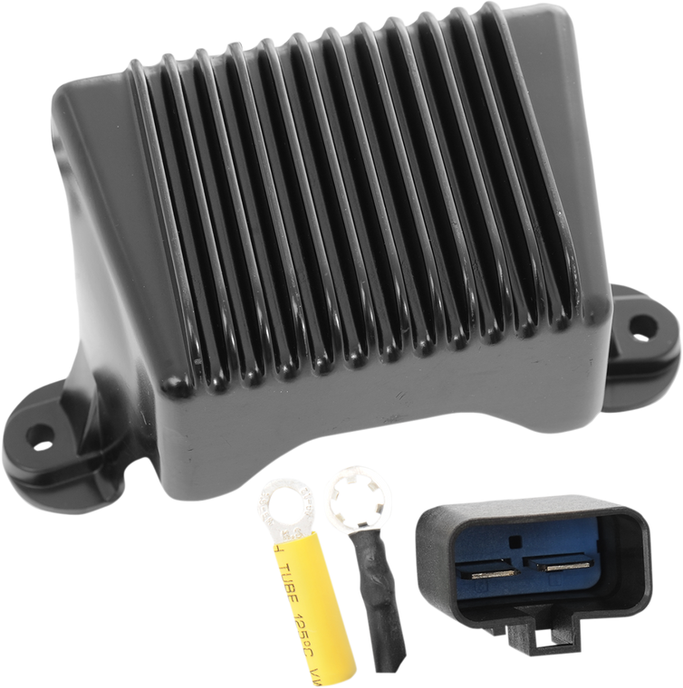 Drag Specialties - Regulator - FL '99-'01 - Black - Solid-State Regulator - 74505-97