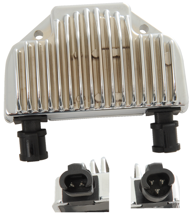 Drag Specialties - Regulator FXD '08-'16 - Chrome - Solid-State Regulator - 74561-08