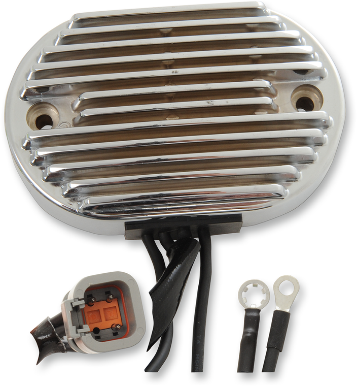 Drag Specialties - Regulator - FX/FLST '01-'06 - Chrome - Solid-State Regulator - 74610-01