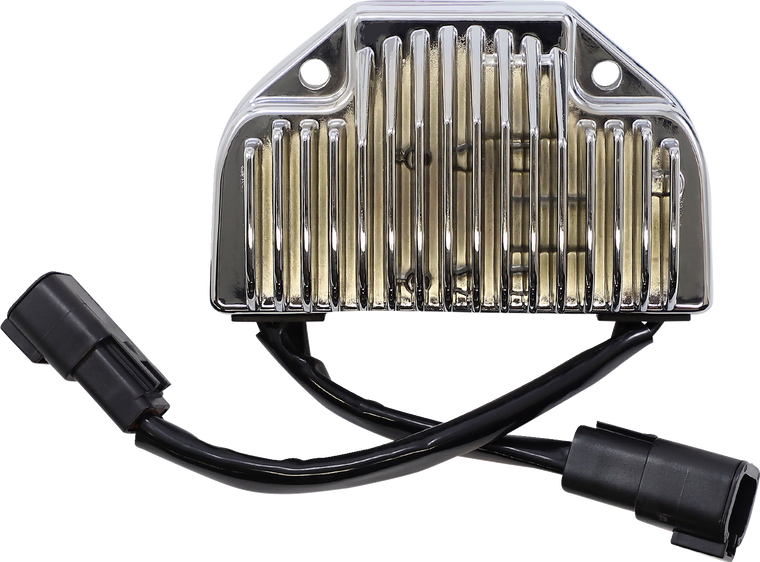 Drag Specialties - Regulator - FXD '06-'07 - Chrome - Premium Voltage Regulator - 74561-06CHR