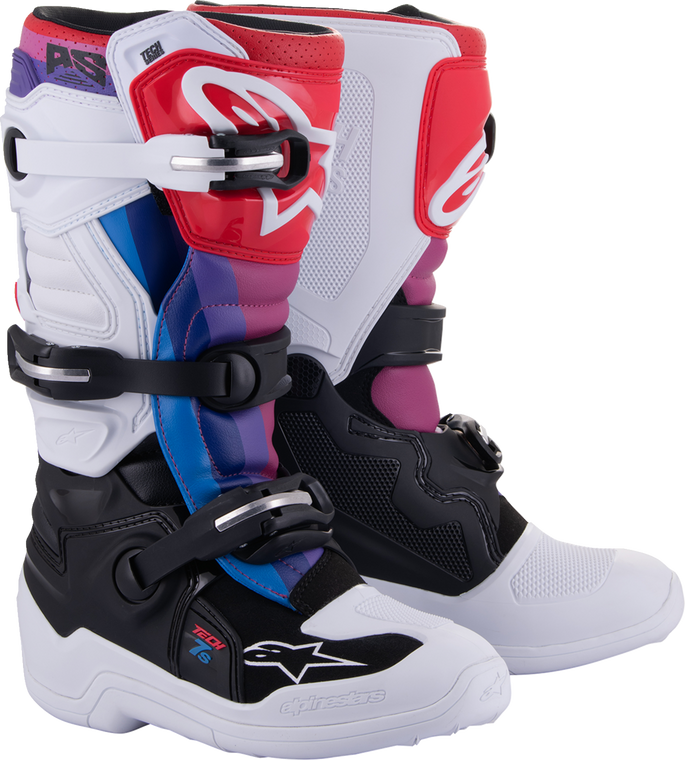 Alpinestars - Boot T7s Yth Wh/bk/rb 3 - 2015017-289-3