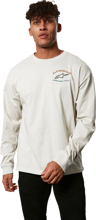 Alpinestars - Tee Ls Full Face Wh M - 123371200204M