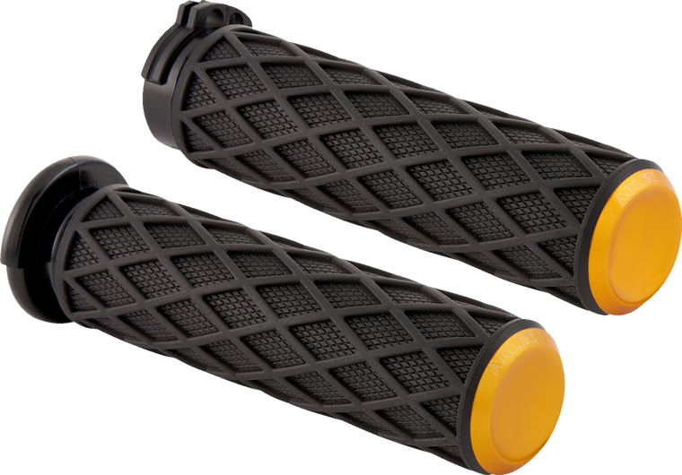 Arlen Ness - Grips Diamond Cable Gold - 500-014