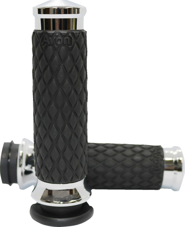 Avon Grips - Grips Diamond Contour Chr Tbw - DIA-60-CH-FLY