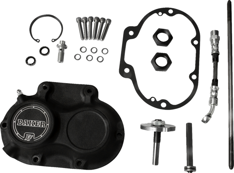 Baker Drivetrain - Cover Trans M8 Hydraulic Black - M8-10603-A