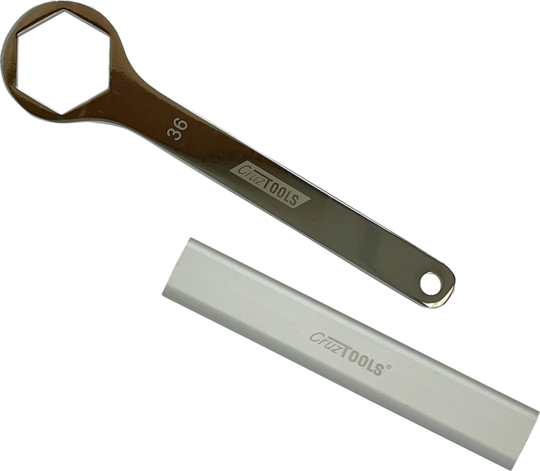 Cruztools - Wrench Axle 36mm W/extension - AW36X Cruztools - Wrench Axle 36mm W/extension - AW36X