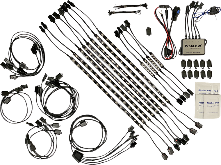 Custom Dynamics - Lights Proglow Led Accent Kit For Trike - PG-TKE-KIT