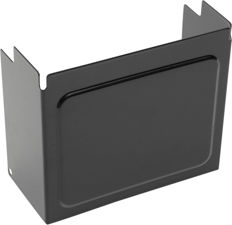 Drag Specialties - Battery Cover - Raised - Black - Battery Cover - 25-0029GB