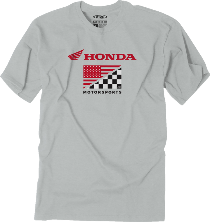 Factory Effex - Tee Hon Flag Lt-gy Xl - 27-87316