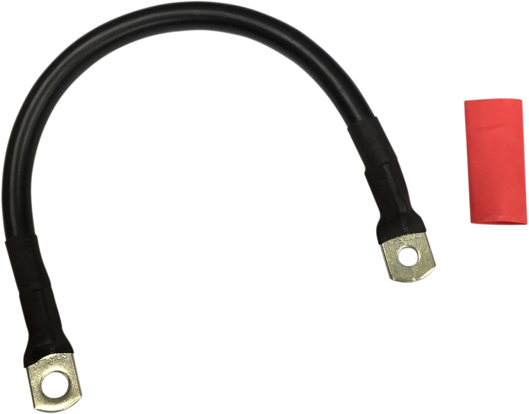 Drag Specialties - Battery Cable - 11" - Battery Cable with Optional Shrink Tube - E25-0091B-11