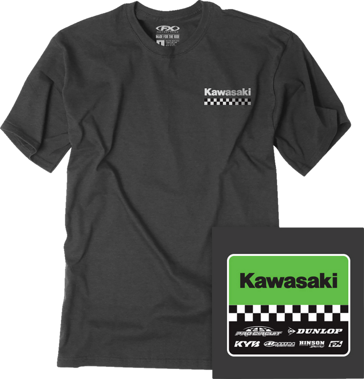 Factory Effex - Tee Kaw Starting Line Ht-ch Md - 27-87102