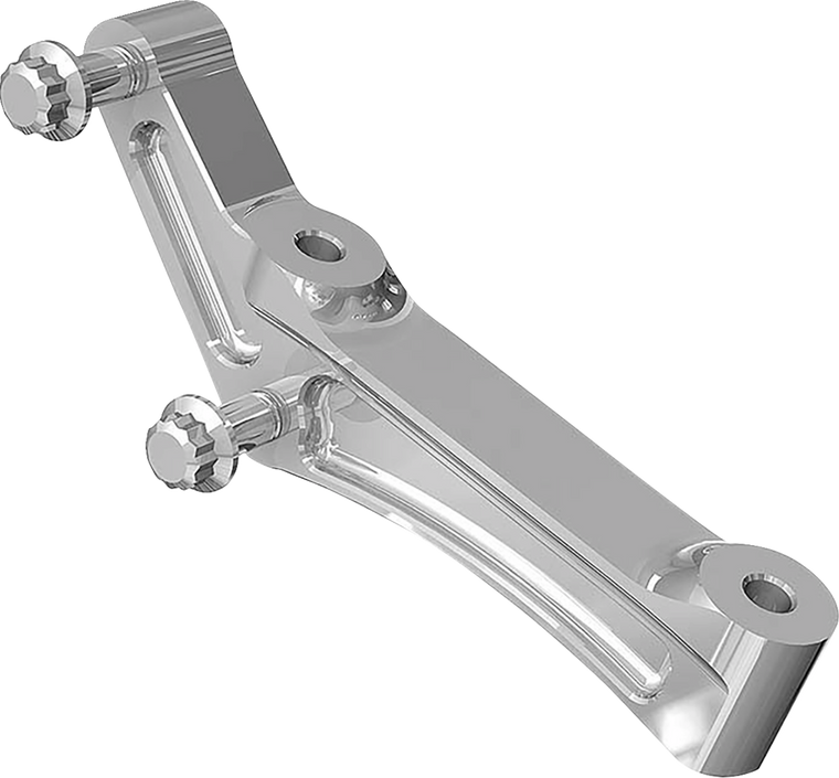 Hawg Halters - Caliper Radial Mount Adapter Kit 2008-2013 Flh Chrome - FBRMMC-108