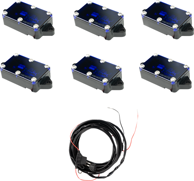 Heretic - Rock Light Kit Blu 6pk - 70027