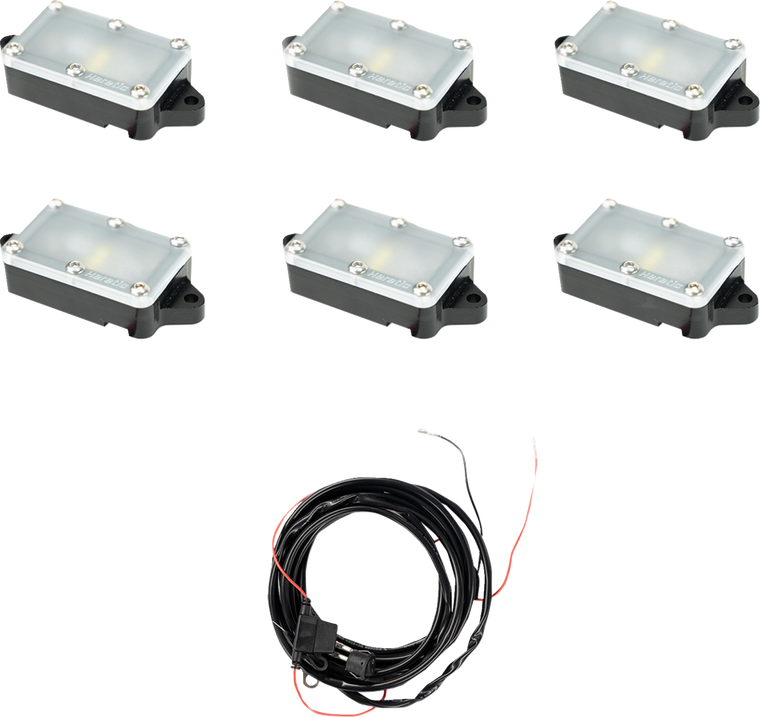 Heretic - Rock Light Kit Diffused 6pk - 70035