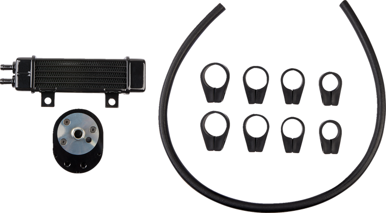 Jagg Oil Coolers - Oil Cooler Kit Slimline - 750-1200-0323 Jagg Oil Coolers - Oil Cooler Kit Slimline - 750-1200-0323