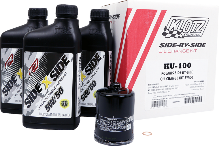 Klotz Oil - Polaris Sxs 5w/50 Hf-198 - KU-100